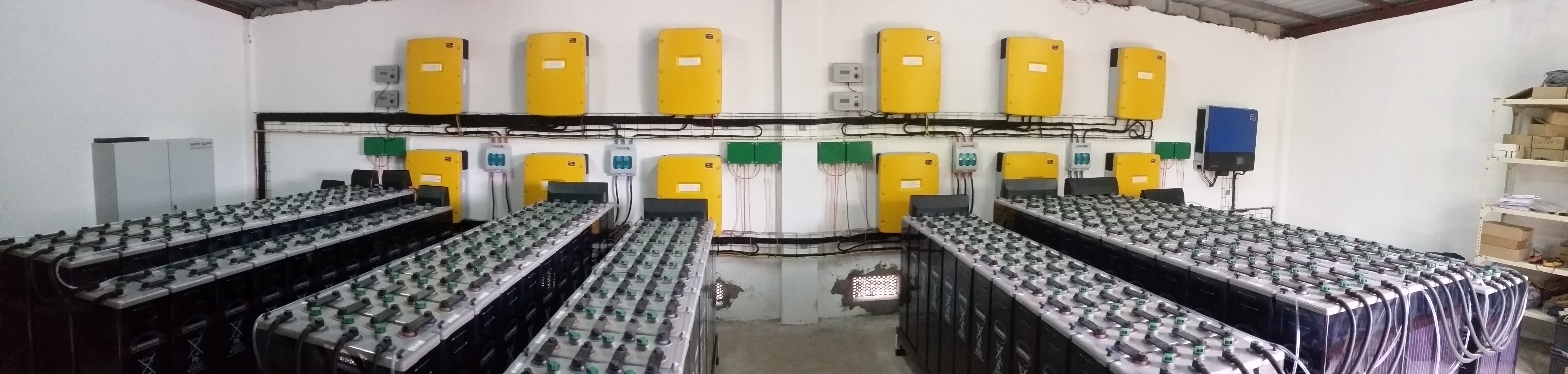 Solar panels Vamizi Island